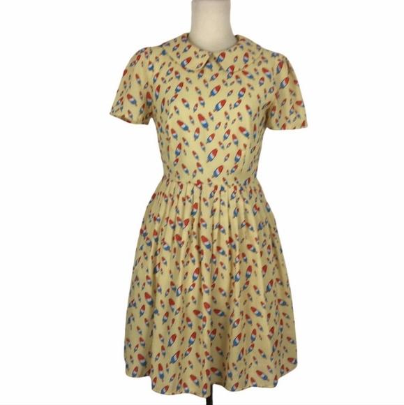 NWOT Tailor & Twirl Rocket Popsicle Pin-Up Dress, Medium - Picture 2 of 11